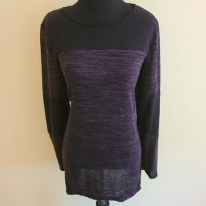Alyx Purple/Black Tunic Top
